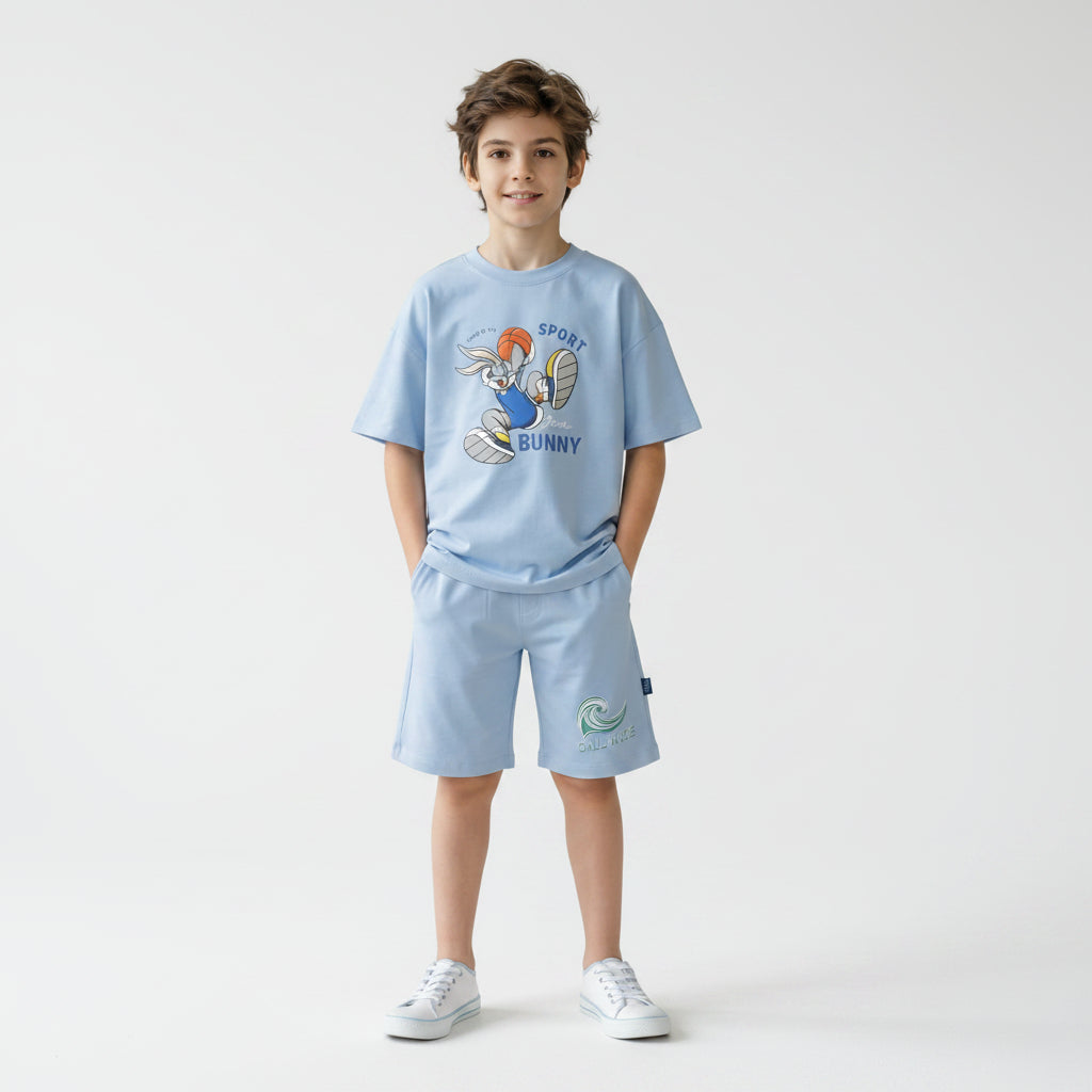 سوت اولادي اوفر سايز فيت  SPORT BUNNY